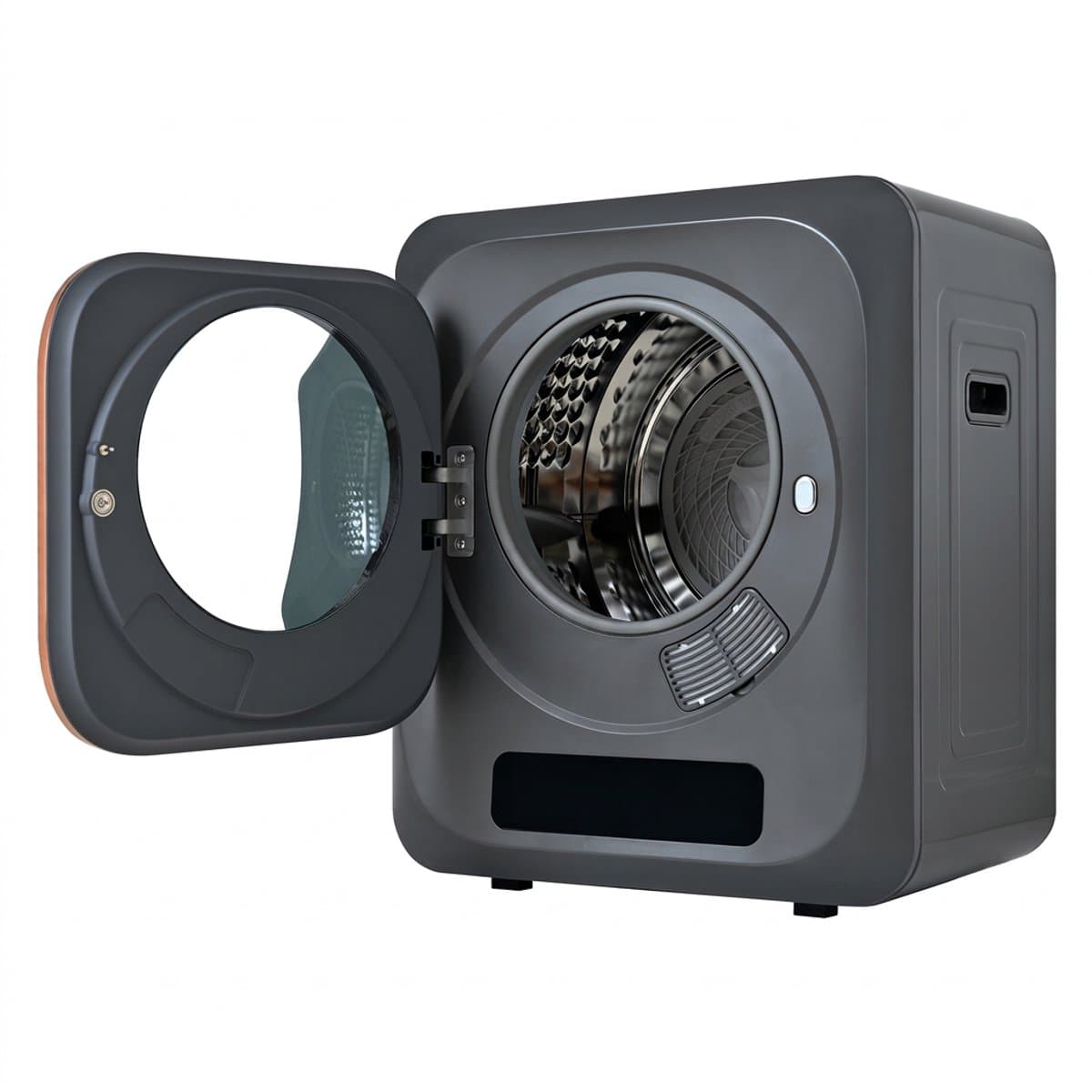 Mini Wasdroger - Compacte Afvoerdroger - 3kg - UV-Desinfectie - 6 Programma's - RVS Trommel - Kleine Ruimtes - 62x52x46cm - 850W — afbeelding 1