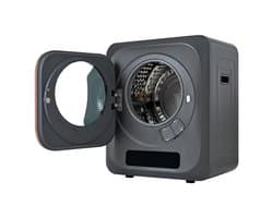 Mini Wasdroger - Compacte Afvoerdroger - 3kg - UV-Desinfectie - 6 Programma's - RVS Trommel - Kleine Ruimtes - 62x52x46cm - 850W