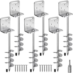 Omgoods - Set van 6 Grondankers 45,7 cm voor Trampolines en Tent — thumbnail 1