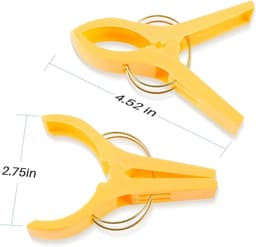 Wasknijpers Kunststof - Kledingknijpers Strandknijpers - Wasgoed Drogen - Goede Grip - 100 stuks - Gemengde Kleur — thumbnail 5