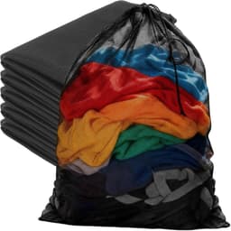 Duurzame Herbruikbare Waszakken voor Wasmachine - 6 Stuks, 70x90cm, Ideaal voor Kleding, Beddengoed en Reisorganisatie — thumbnail 1