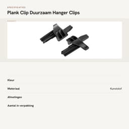 Plankclip Duurzaam - Pakketplank Clip - Past voor W169 A-Klasse 2010-2012 - Past voor W245 B-Klasse 2008-2011 - Kunststof - Zwart - Hoedenplankclip — thumbnail 3