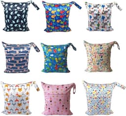 Waterdichte Wetbag 40 x 45 cm voor Luiers, Wasgoed en Camping - Ideaal voor Reizen, Gym en Strand — thumbnail 4