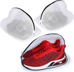 Schoenwaszak Set van 3 Stuks - Mesh Waszakken met Rits voor Sneakers, Sokken en Ondergoed — thumbnail 1