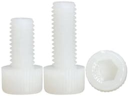 Nylon Schroeven M12x30mm - Inbus Schroevenset - Kunststof - Slijtvast - Corrosiebestendig - 8 Stuks - Inbusschroeven — thumbnail 1