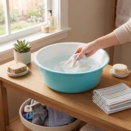 Wasserij, Verdikte Multifunctionele Waskleren Ronde Wasbak Keukenputten Wassen Wastafel Thuis Slaapzaal Bad Gezicht Wassen (26x9cm) — thumbnail 3