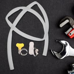 2 Piece Set Drain Hoses For Air Conditioning Drain Hose For Air Conditioning Portable Drain Hose For Drain Pipe Connector — thumbnail 2