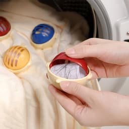 3 stuks dierenhaarverwijderaar, wasmachine, wasballen, anti-pluisballen, wasmachine, haarvanger, kattenhaarverwijderaar voor verwijdering, dierenharen, pluisjes, herbruikbaar — thumbnail 4