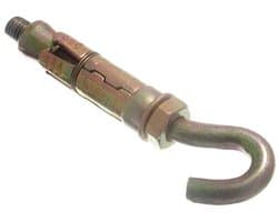Anker Bouten - Metselwerk Ankers - Zware Bevestigingen - Sterke Verankering - M8 X 65MM - Geel