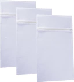 MSV Waszak voor kwetsbare kleding wasgoed/waszak - 3x - wit - XL size - 60 x 90 cm — thumbnail 1