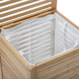 5Five Sicela Wasmand 65L - Bamboe - 40 x 40 x 58 CM — thumbnail 2