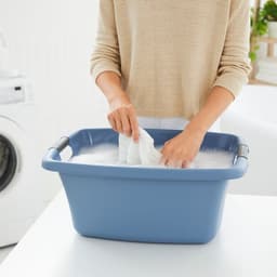 Rotho Flowers Wasmand 25L Horizon Blauw — thumbnail 2