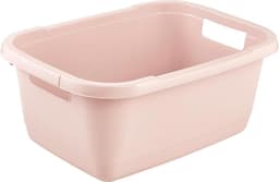Wasmand 'aenna', breedte: 550 mm, Scandinavisch roze. — thumbnail 1