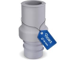 Afvoerslang Adapter 19 mm Ø voor Wasmachine en Vaatwasser - Duurzaam en Hoge Temperatuur Bestendig