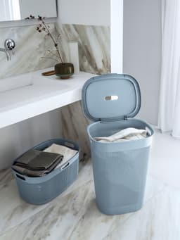 Curver Filo Wasmand - 45L - Set van 2 stuks - Blauw — thumbnail 3