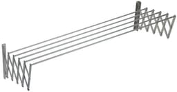 Sauvic 90 Cm Uitschuifbare Aluminium Waslijn Zilver — thumbnail 2