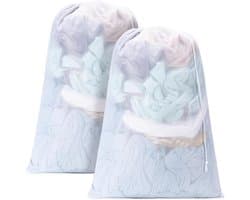 Gigicial Waszakken - Groot 60*80 cm voor delicate kleding en ter bescherming tegen knopen - 2 stuks - Reisformaat + Zwart