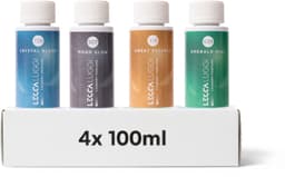 Lecca Luggi Wasparfum Proefpakket – Kruidig Bloemig – Crystal Bloom, Moon Glow, Sweet Essence & Emerald Mist – 4x100ml — thumbnail 1