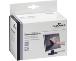 DURABLE SCREENCLEAN 50 reinigingsdoekjes 50 stuks