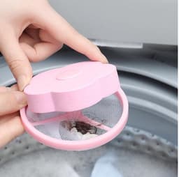 IBBO® - Wasmachine filter - Wasmachine reiniger - Wasmachine vuilreiniger - Wasmachine cleaner - Herbruikbaar - Wasfilter - Schoonmaakmiddel - Vuil verwijderen - Drijvend vangnet - Haarvanger - Haar vanger - Ontstopper - 2 stuks — thumbnail 2