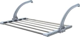 Wasdroger radiator - balkon wanddroger van roestvrij staal — thumbnail 2