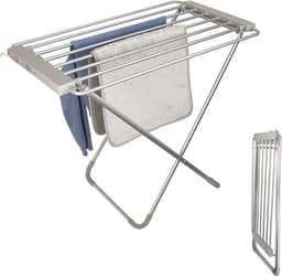 Elektrisch Droogrek - Wasrek Inklapbaar - Aluminium — thumbnail 5