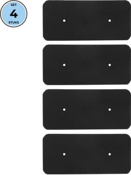 Bramokava 4x Filter geschikt voor Hoover Candy Droger 40006731 - 275 x 125 mm Spons Foam Schuimfilter — thumbnail 1