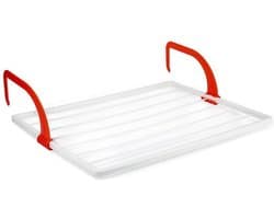 Plasticforte Inklapbaar wasrekje - 4 meter waslijn - klein - Ophangbaar - 50x62 cm - droogrek — afbeelding 1