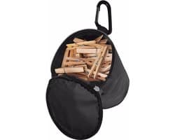 Pro Plus Wasknijperzak met karabijnhaak - 12 x 17 cm - voor drooglijn - opbergtas wasknijpers — afbeelding 1