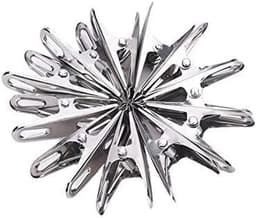 Roestvrijstalen Wasknijpers - Kledingclips Klemmen - Wasgoed Ophangen - Winddicht Sterke Veer - 20 stuks - Zilverkleurig — thumbnail 4