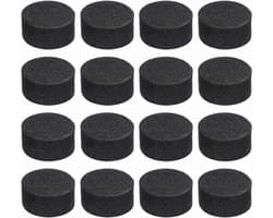 Speaker Isolatie Voetjes - Dempende Pads - Trillingen Dempen - Zelfklevend - 15mm x 8mm - Zwart