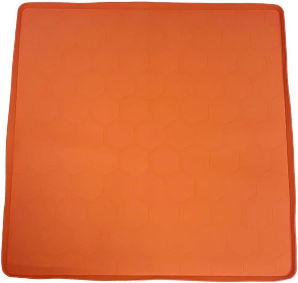 Wasmachine Droger Mat - Apparaatbescherming - Apparaten Beschermen - Waterdicht Ontwerp - 60 x 60 cm - Oranje — afbeelding 1