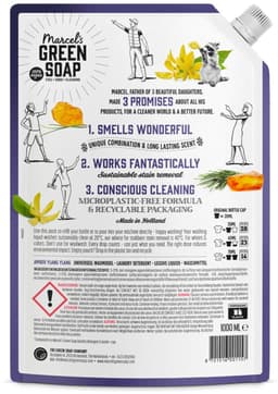 Marcel's Green Soap Wasmiddel Amber & Ylang Ylang Navulling 1000 ml — thumbnail 1