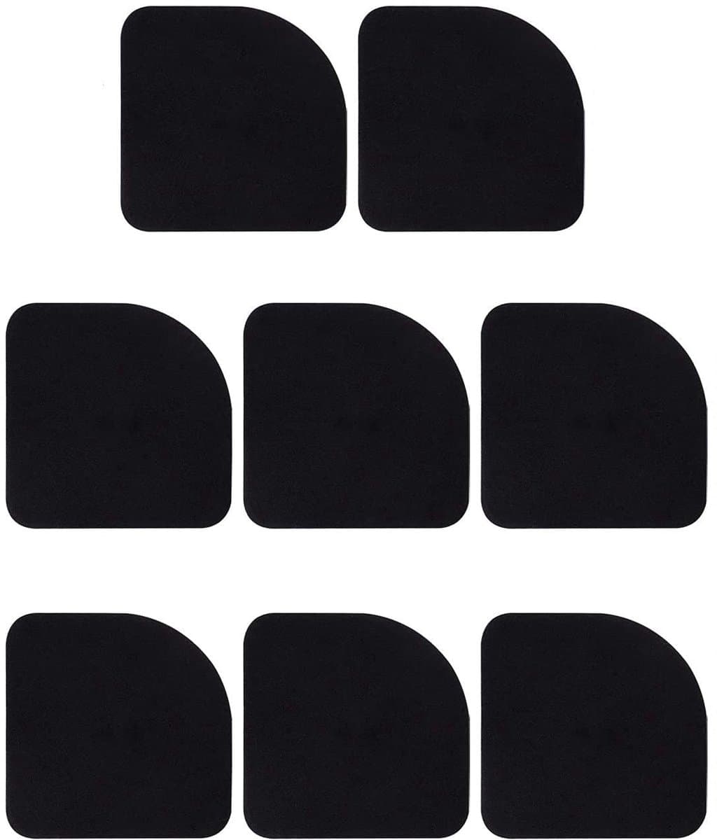 Dailygoods- Anti-vibratie Pads - Set van 8 Stuks - Absorberende Rubberen Ringen - Trillingsdempers Wasmachine - Stille Voetmatten - Schokdemping en Bescherming — afbeelding 1