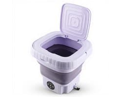 Cosensi- Wasmachine Opvouwbaar - Draagbare Mini-Wasmachine - Automatische Reiniging - 11 Liter Capaciteit - Geschikt voor Slaapzalen - Ruimtebesparend Ontwerp - Miniwasmachine