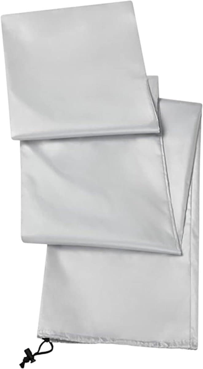 Droogmolen Hoes - Wasdroger Beschermhoes - Was Drogen - Waterdicht Polyester - 16 x 16 x 16.5 cm - Zilver — afbeelding 1