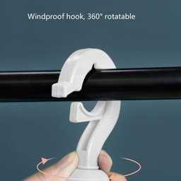 Droogmand Dubbele Laag - Opvouwbare mand - Kleding Drogen - 360 Graden Draaibaar - 60 x 40 cm - Grijs — thumbnail 2