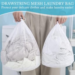Dailygoods- Waszak - 2 Stuks - Duurzaam Polyester - Mesh Waszakken - Voor Kleding/Bra/Sokken - Beschermt Delicate Kleding - Ideaal voor Grote Ladingen - Wasmand — thumbnail 2