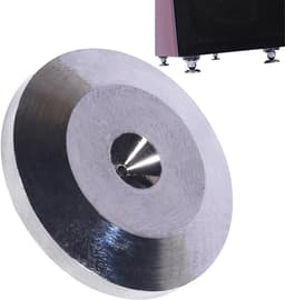 Luidspreker Isolatievoeten - Audio Dempers - Geluid Verbeteren - Zuiver Koper Materiaal - 2.5 cm - Zilver Grijs — thumbnail 1