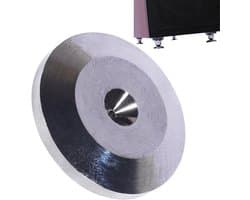 Luidspreker Isolatievoeten - Audio Dempers - Geluid Verbeteren - Zuiver Koper Materiaal - 2.5 cm - Zilver Grijs