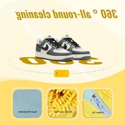 Set van 2 waszakken voor schoenen, herbruikbare waszakken voor de wasmachine, ideaal voor alle soorten schoenen en optimale bescherming — thumbnail 4