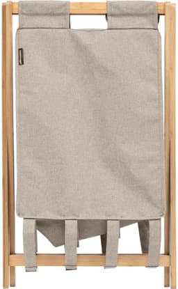 5Five Tidybox Opvouwbare Wasmand 50L - 46x36x68cm - Grijs — thumbnail 5