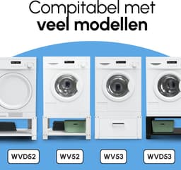Bodo® Muuranker set Zwart - Voor de Bodo Wasmachine Verhoger — thumbnail 5