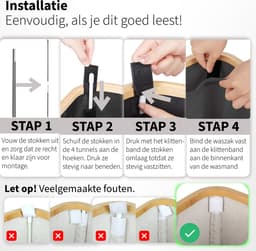 Smalle Wasmand met Deksel en Waszak - 60L - Smal - Wasmand - Opvouwbaar - Opbergmand - Linnen - Beige — thumbnail 5