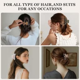 4 Stuks Sterke Haarspeldjes voor Fijn en Dik Haar - Krachtige Grip — thumbnail 5