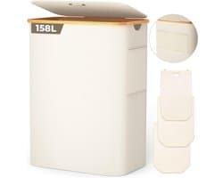 CLVP® Wassorteerder 3 Vaken - Wasmand - Wassorteerder - Beige