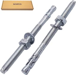 Wigankers - Boutankers pluggen - Stevig Verankeren - Verzinkt Staal - M10 x 150 mm - Zilver — thumbnail 5