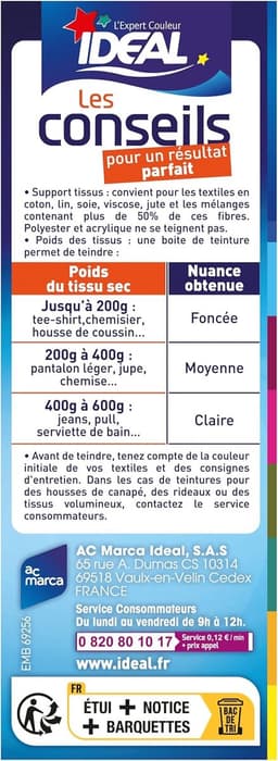 IDEAL Liquid Dye Mini 31 Rose – Vloeibare Textielverf – Zachte Roze Tint – Voor Katoen, Linnen, Zijde & Viscose – 40°C – Made in France — thumbnail 3