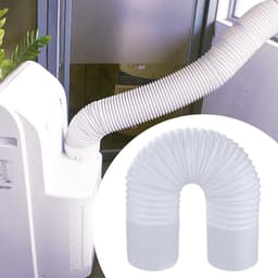 Afvoerslang Airco - Ventilatiekanaal Flexibel - Mobiele Koeling - Duurzaam Polypropeen - 15cm Diameter 3 Meter - Grijs — thumbnail 2