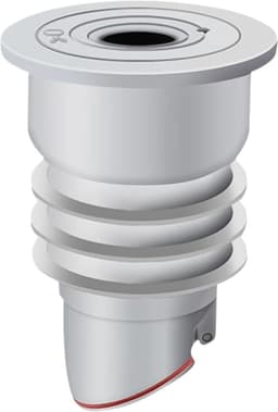 Allecta - Afvoerslangafdichting - Rioolplug - Siliconen - Afdichtingsring - Afvoerpijp - Keuken - Badkamer - Wasmachine - Zwart - 35-40 cm - Waterdicht — thumbnail 1